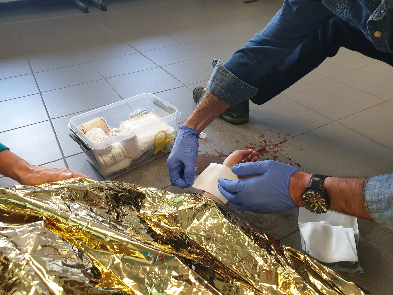 Exercice pratique de formation au secourisme