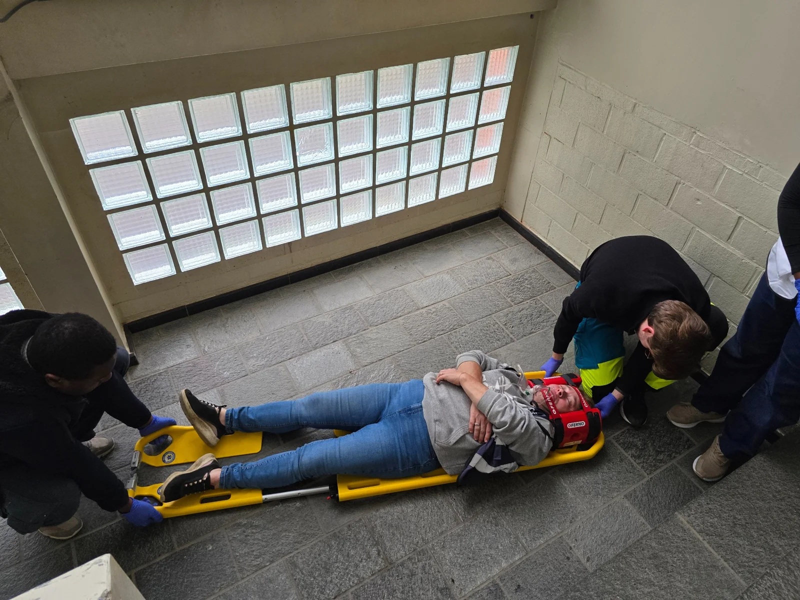 Exercice pratique de formation au secourisme