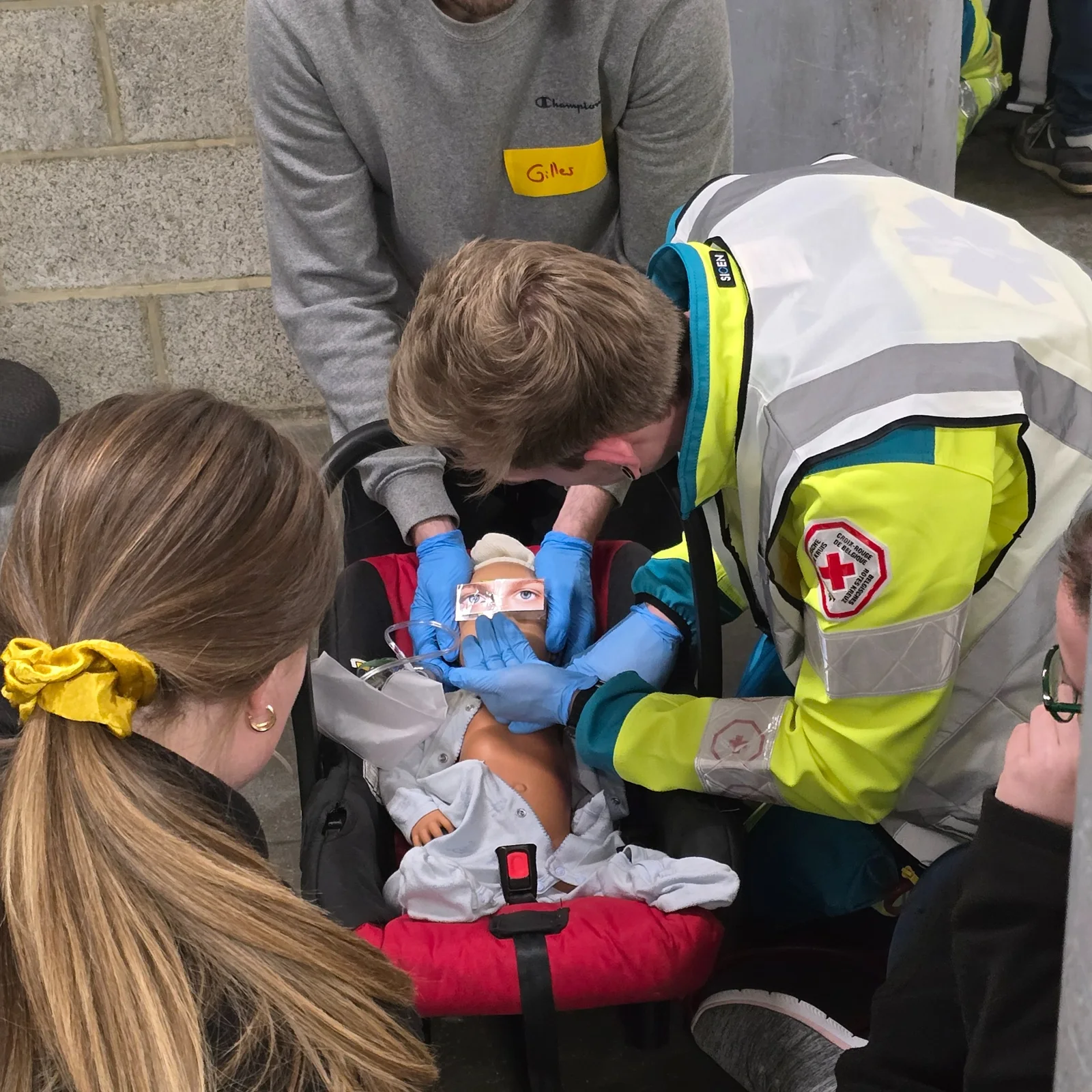 Exercice pratique de formation au secourisme